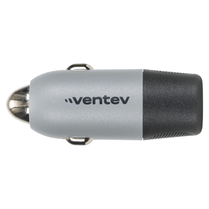 Ventev 12W USB-A Universal Car Charger Gray