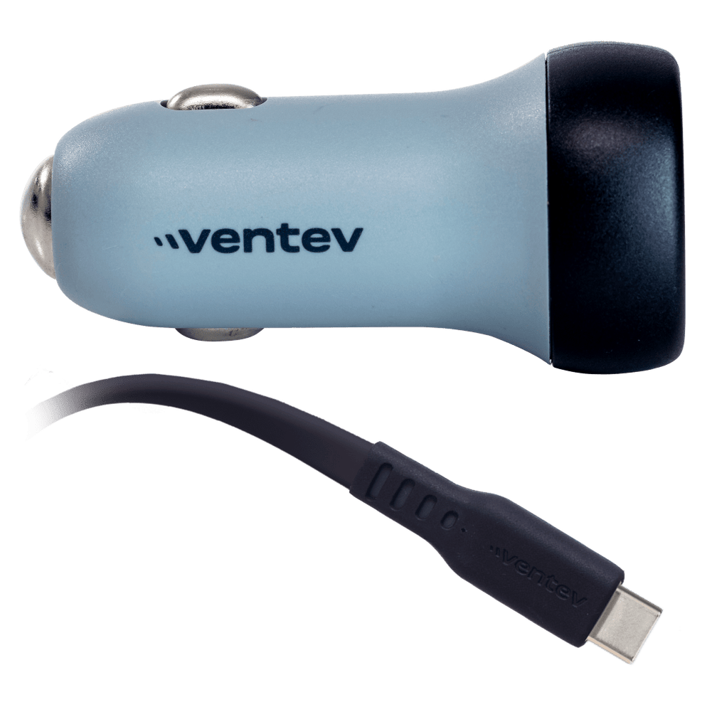 Ventev 30W USB C PPS Car Charger and USB C to USB C Cable Gray — Tech Perks