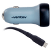 Ventev 30W ULTRAFAST USB-C Universal Car Charger and USB-C to USB-C Cable