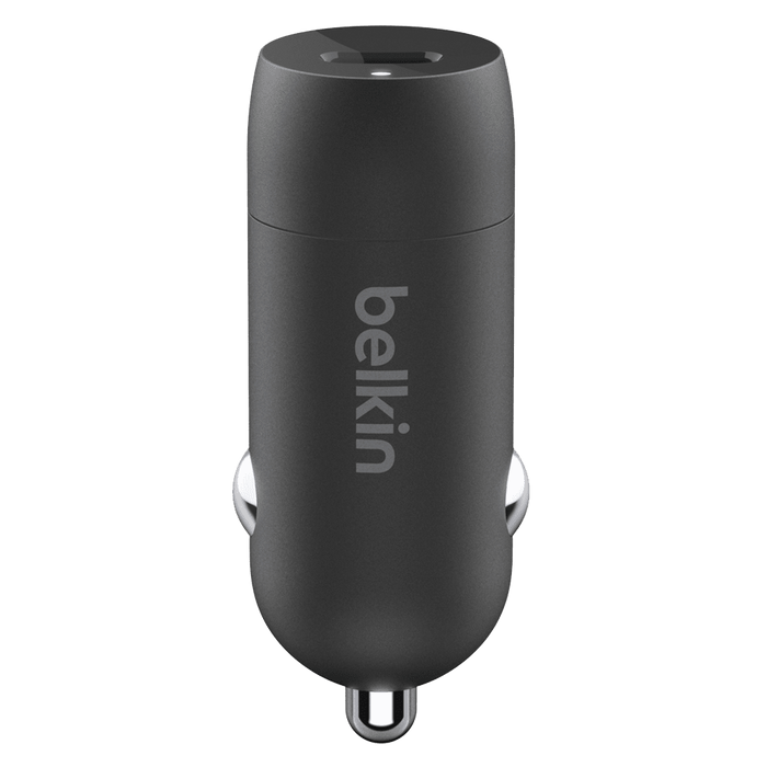 Belkin Boost Charge USB C Car Charger 20W and USB C to Apple Lightning Cable 4ft Black