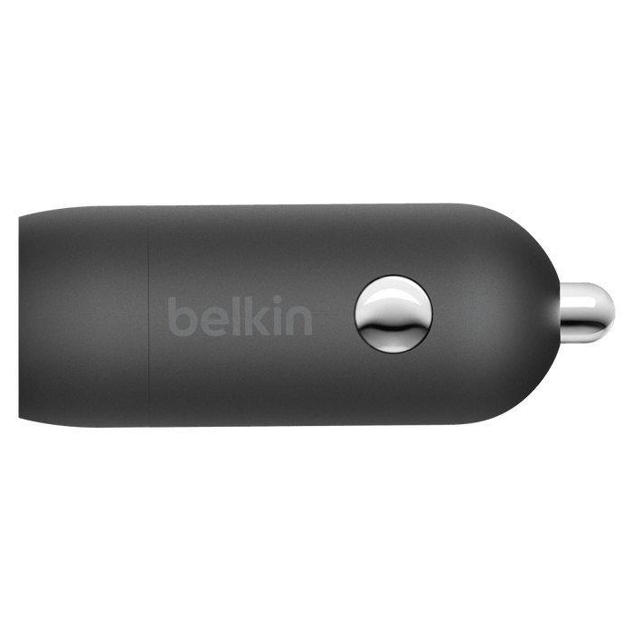 Belkin 30W PD Car Charger with PPS and USB C to USB C Cable 1m