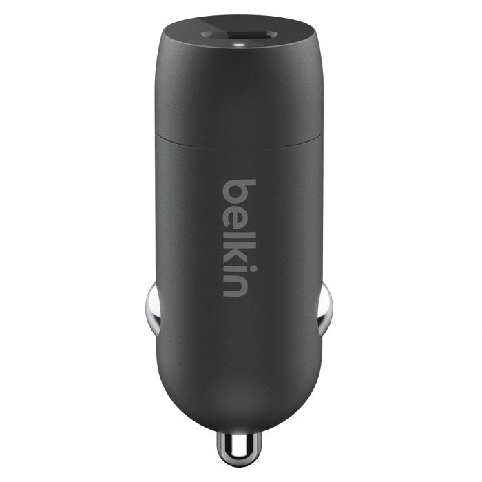 Belkin 30W PD Car Charger with PPS and USB C to USB C Cable 1m