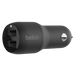 Belkin Dual Port USB A Car Charger 24W