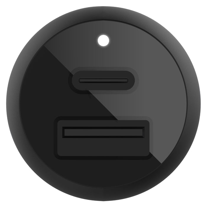 Belkin Boost Up Charge Dual Port USB A PD Car Charger 37W with PPS Black