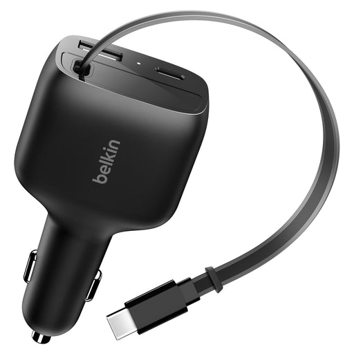 Belkin BoostCharge Retractable Car Charger 75W