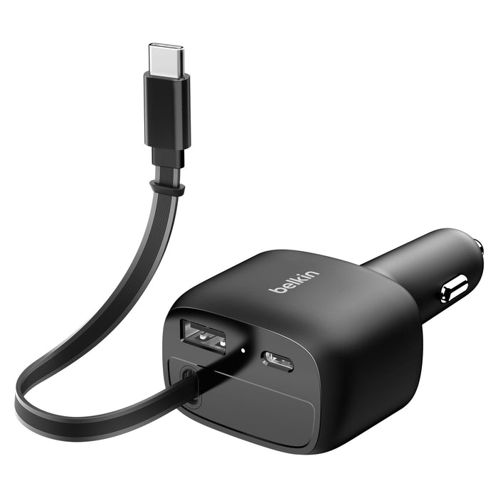 Belkin BoostCharge Retractable Car Charger 75W