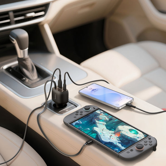 Belkin BoostCharge Retractable Car Charger 75W