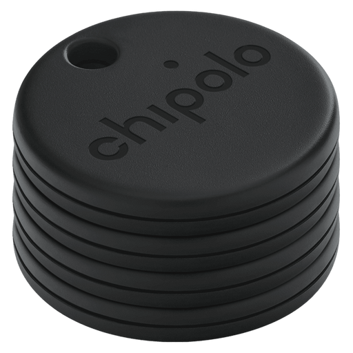 Chipolo One Spot Key Finder (4 Pack) for Apple Devices Black