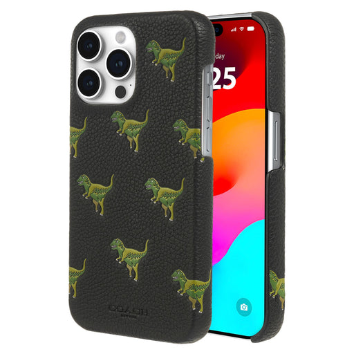 Coach Leather Slim Wrap Case for Apple iPhone 15 Pro Max