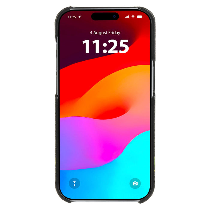 Coach Leather Slim Wrap Case for Apple iPhone 15 Pro Max Multi-Color