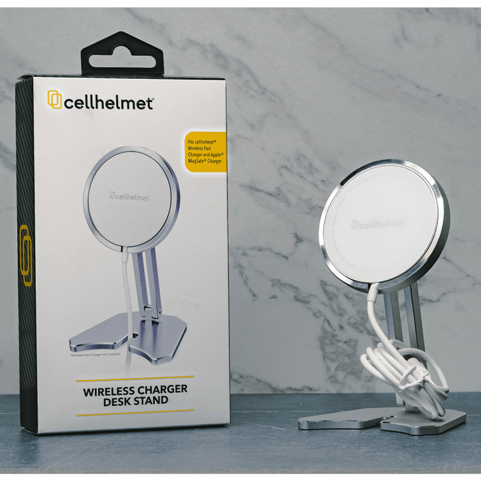 cellhelmet Desk Stand for MagSafe Gray (charger not included)