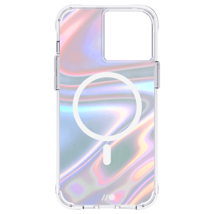 Case-Mate Soap Bubble MagSafe Case for Apple iPhone 13 Pro Max / 12 Pro Max Iridescent