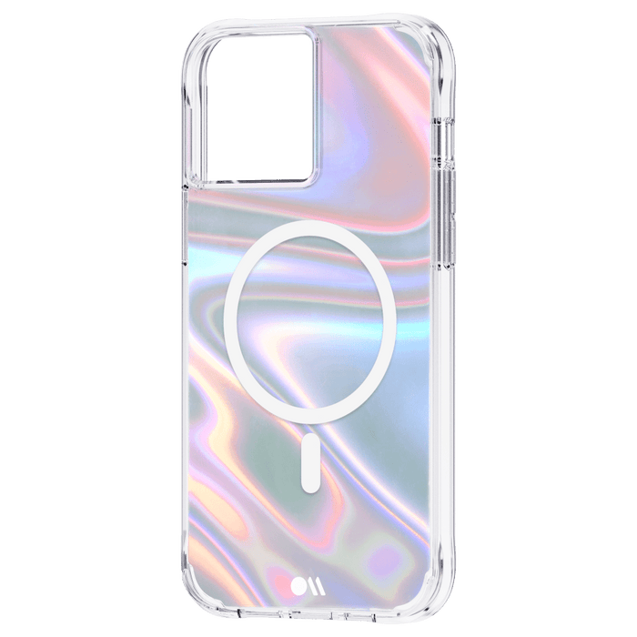 Case-Mate Soap Bubble MagSafe Case for Apple iPhone 13 Pro Max / 12 Pro Max Iridescent