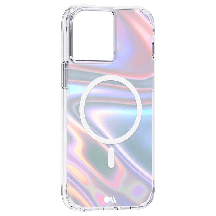 Case-Mate Soap Bubble MagSafe Case for Apple iPhone 13 Pro Max / 12 Pro Max Iridescent