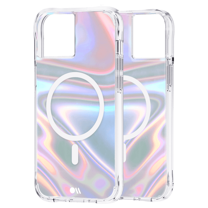 Case-Mate Soap Bubble MagSafe Case for Apple iPhone 13 Iridescent