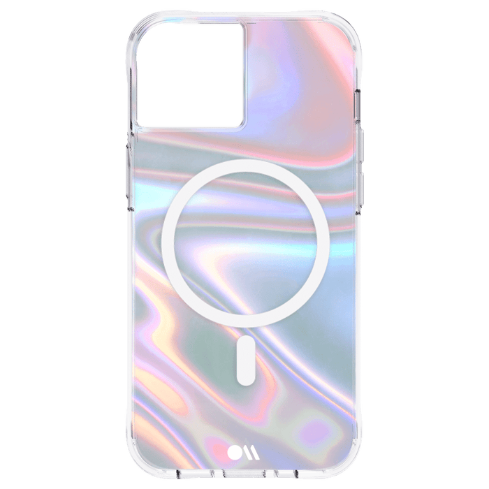 Case-Mate Soap Bubble MagSafe Case for Apple iPhone 13 Iridescent