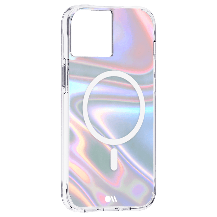 Case-Mate Soap Bubble MagSafe Case for Apple iPhone 13 Iridescent