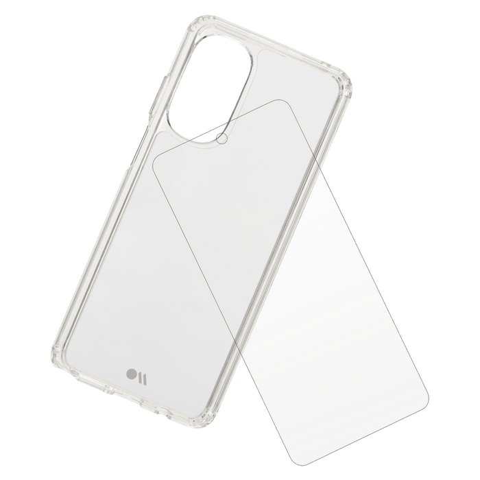 Case-Mate Protection Pack Tough Case and Glass Screen Protector for Motorola Moto G Stylus 5G (2022) / Moto G Stylus (2022)