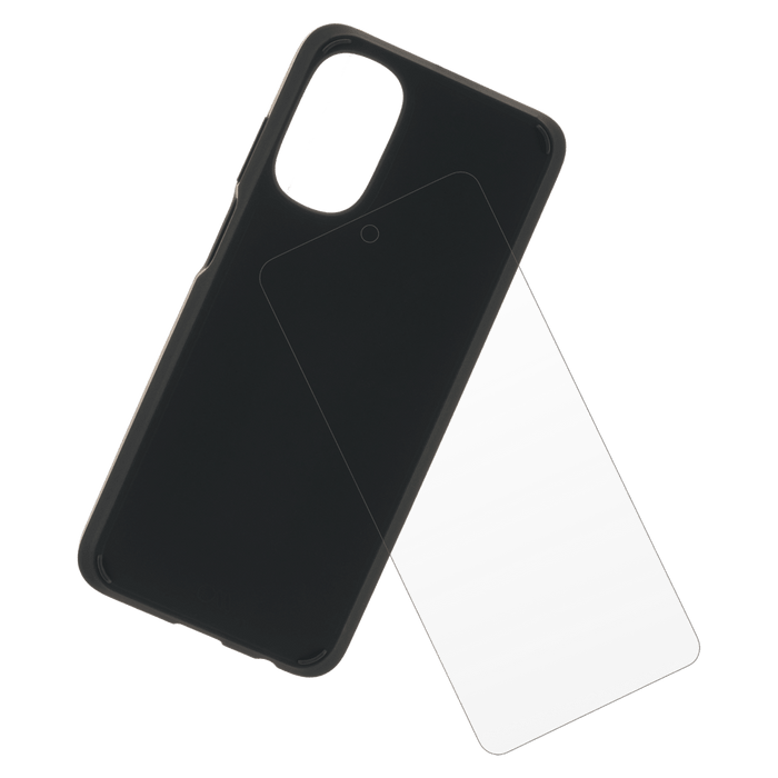 Case-Mate Protection Pack Tough Case and Glass Screen Protector for Motorola Moto G 5G (2022)