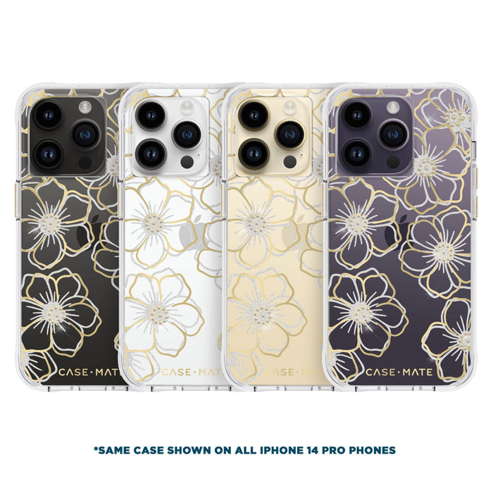Case-Mate Floral Gems Case for Apple iPhone 14 Pro