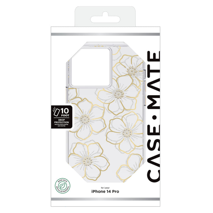 Case-Mate Floral Gems Case for Apple iPhone 14 Pro