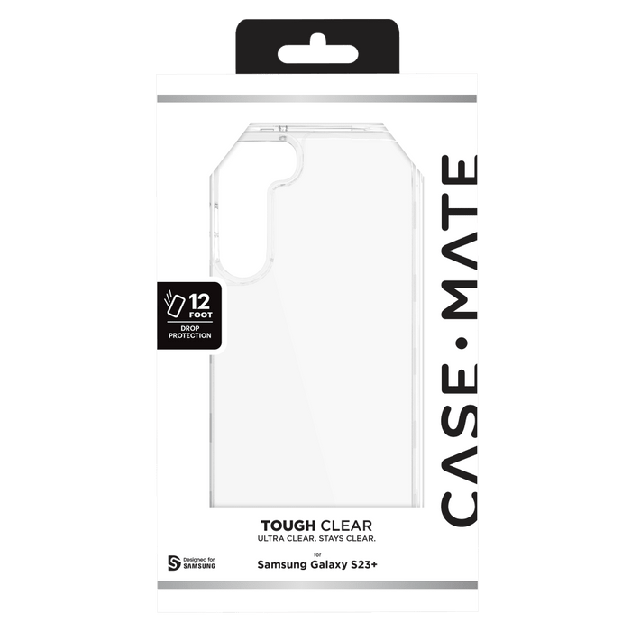 Case-Mate Tough Case for Samsung Galaxy S23 Plus Clear