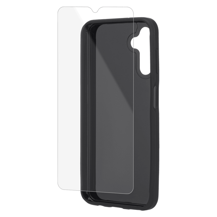 Case-Mate Protection Pack Tough Case and Glass Screen Protector for Samsung Galaxy A14 5G Black