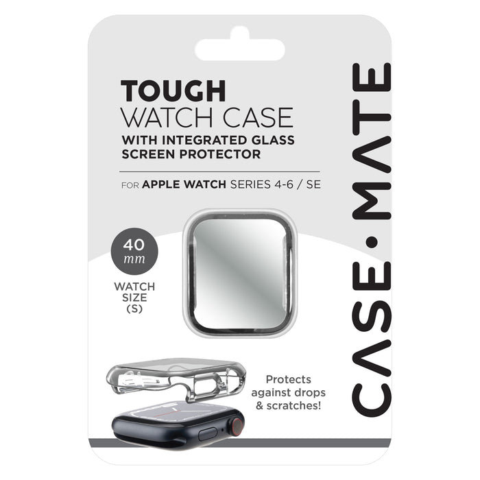 Case-Mate Tough Case with Integrated Glass Screen Protector for Apple Watch 40mm