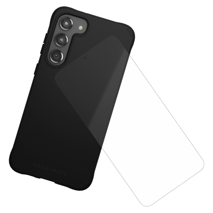 Case-Mate Protection Pack Tough Case and Glass Screen Protector for Samsung Galaxy S23 Plus