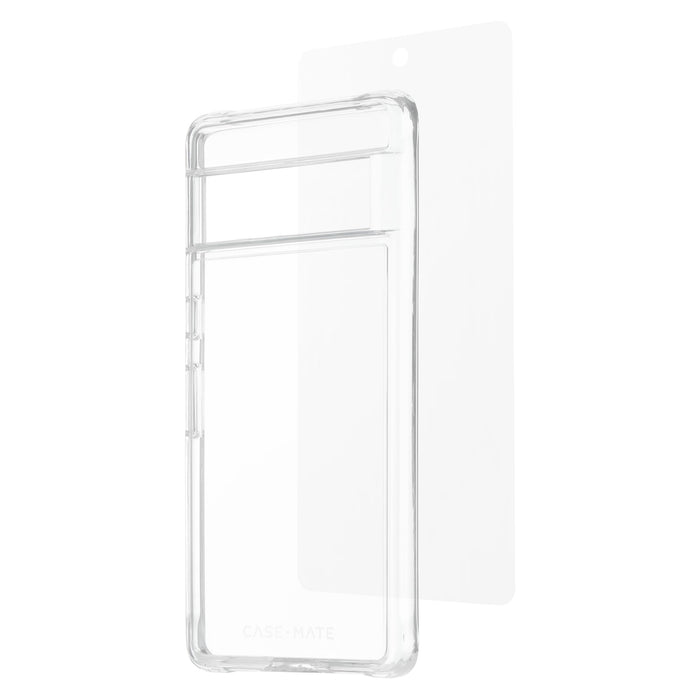 Case-Mate Protection Pack Tough Case and Glass Screen Protector for Google Pixel 7a
