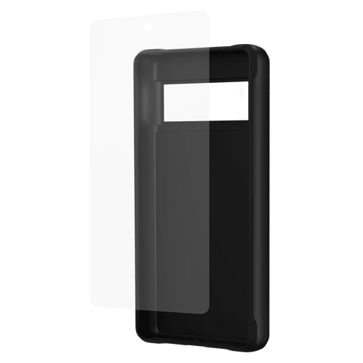 Case-Mate Protection Pack Tough Case and Glass Screen Protector for Google Pixel 7a Black