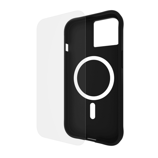 Case-Mate Protection Pack Tough Case and Glass Screen Protector for Apple iPhone 15 / iPhone 14 / iPhone 13