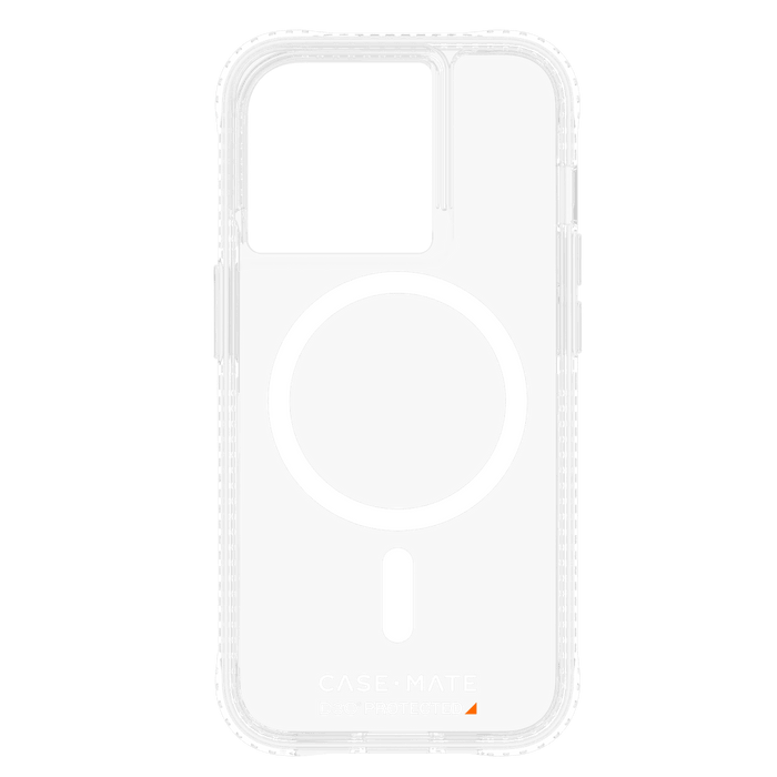 Case-Mate Ultra Tough Plus D3O MagSafe Case for Apple iPhone 15 Pro Clear
