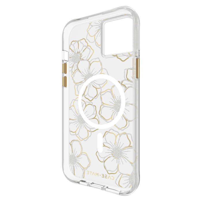 Case-Mate Floral Gems MagSafe Case for Apple iPhone 15 Plus