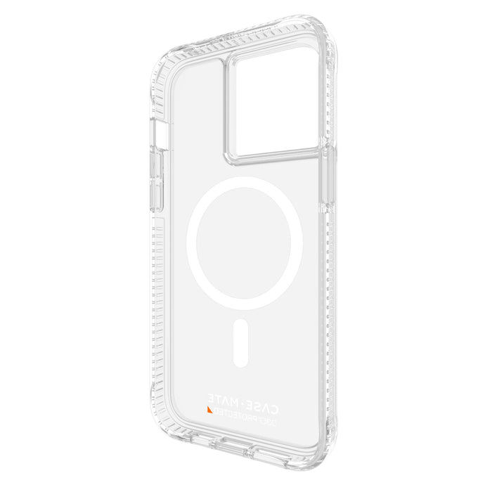 Case-Mate Ultra Tough Plus D3O MagSafe Case for Apple iPhone 15 Pro Max Clear