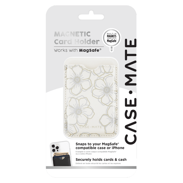Case-Mate MagSafe Card Holder Floral Gems