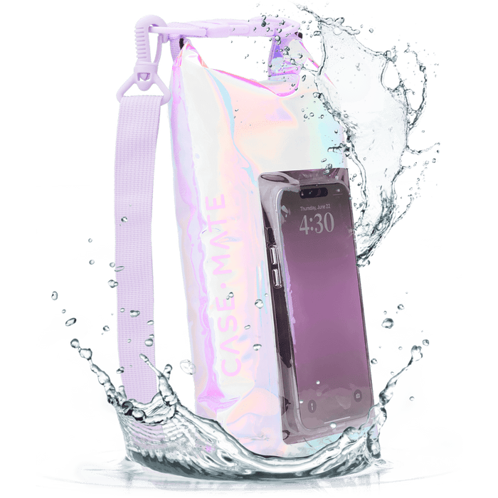 Case-Mate Waterproof Phone Dry Bag 2 Liters Soap Bubble