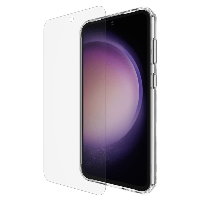 Case-Mate Protection Pack Tough Case and Glass Screen Protector for Samsung Galaxy S23 FE