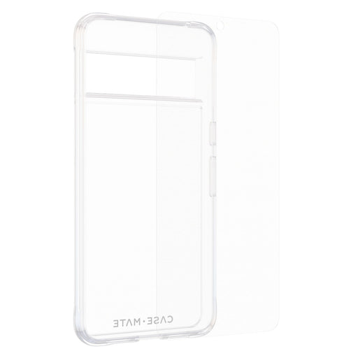 Case-Mate Protection Pack Tough Case and Glass Screen Protector for Google Pixel 8 Pro