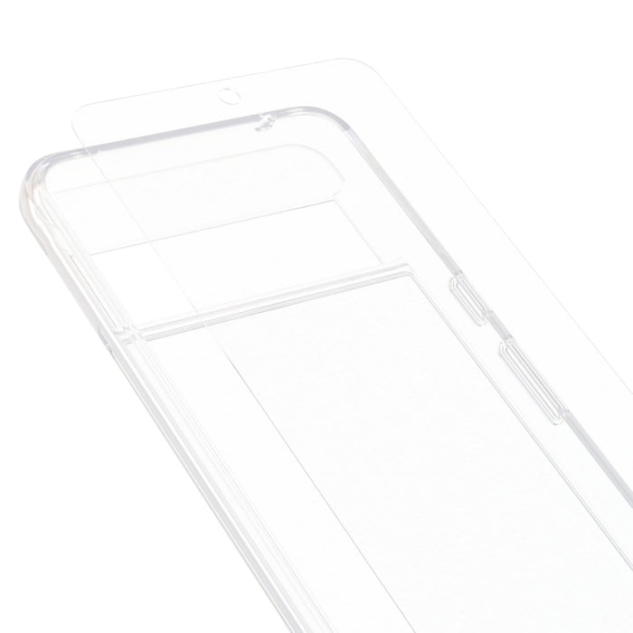 Case-Mate Protection Pack Tough Case and Glass Screen Protector for Google Pixel 8 Pro Clear