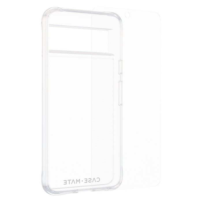 Case-Mate Protection Pack Tough Case and Glass Screen Protector for Google Pixel 8
