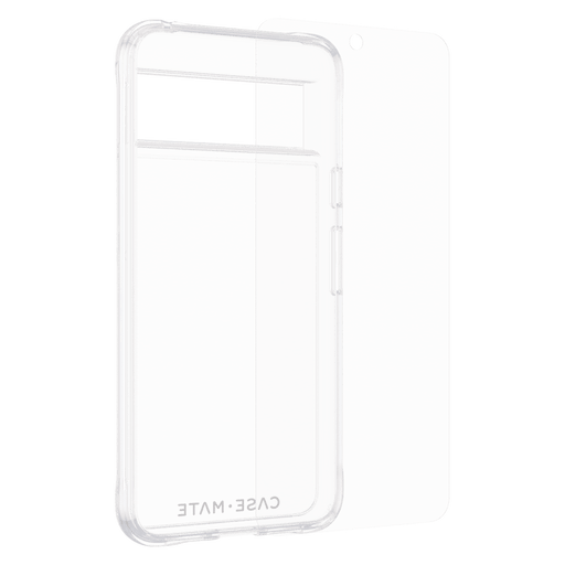 Case-Mate Protection Pack Tough Case and Glass Screen Protector for Google Pixel 8