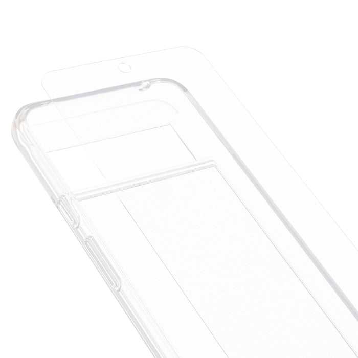 Case-Mate Protection Pack Tough Case and Glass Screen Protector for Google Pixel 8 Clear