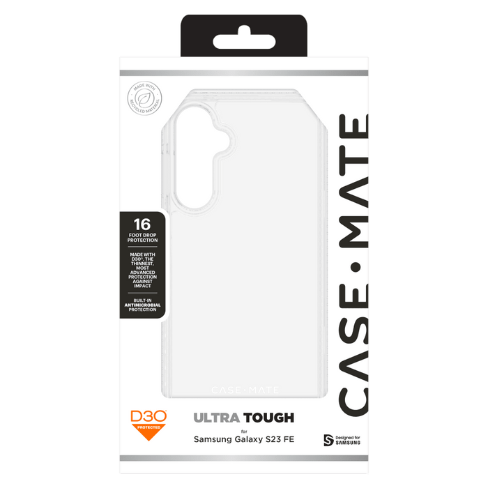 Case-Mate Ultra Tough Plus Case for Samsung Galaxy S23 FE Clear