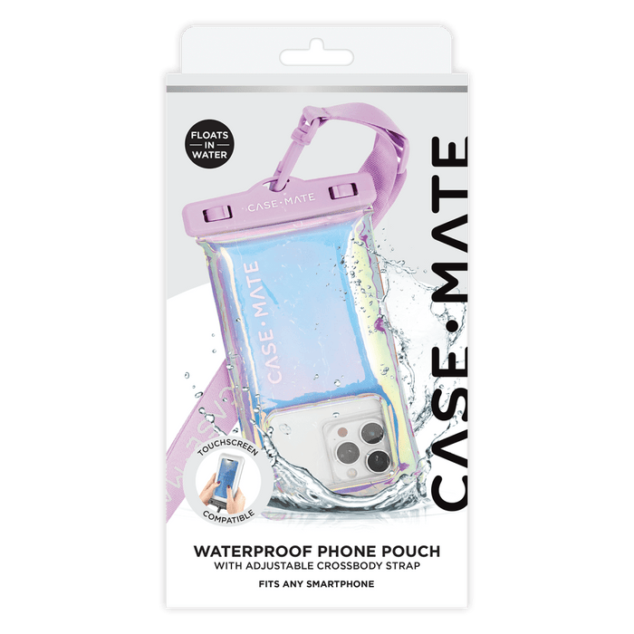 Case-Mate Soap Bubble Waterproof Floating Pouch Multi-Color