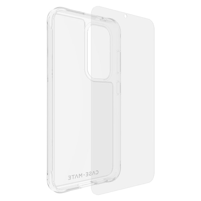 Case-Mate Protection Pack Tough Case and Glass Screen Protector for Samsung Galaxy S24