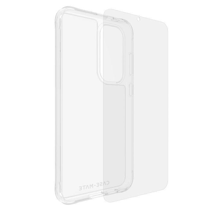 Case-Mate Protection Pack Tough Case and Glass Screen Protector for Samsung Galaxy S24 Plus