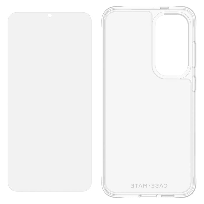 Case-Mate Protection Pack Tough Case and Glass Screen Protector for Samsung Galaxy S24 Plus