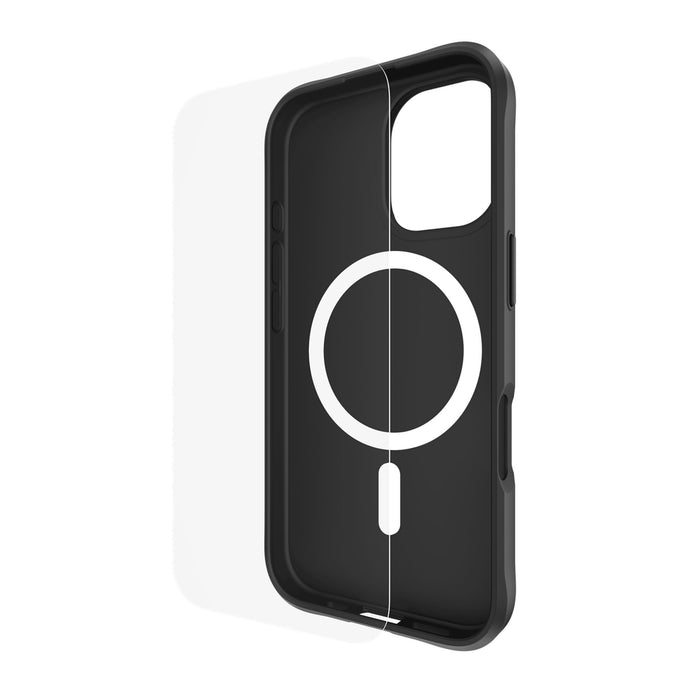 Case-Mate Protection Pack Tough MagSafe Case and Glass Screen Protector for Apple iPhone 16