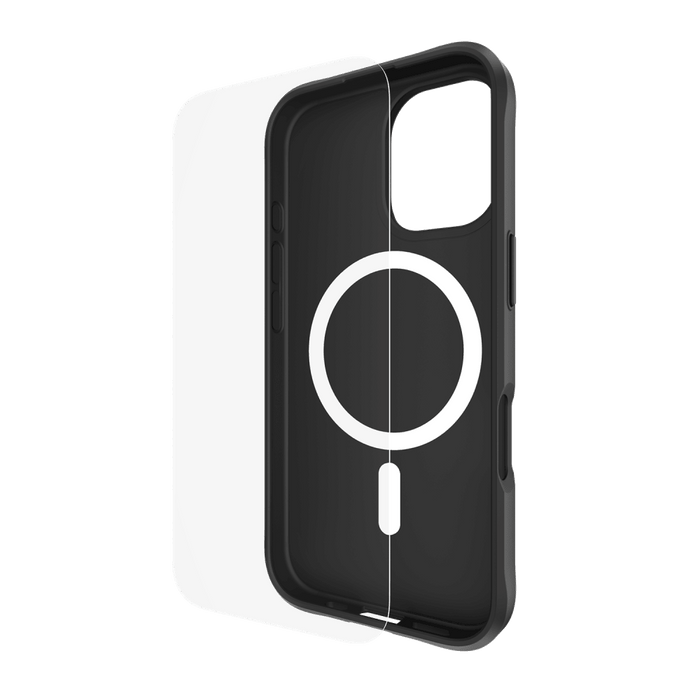 Case-Mate Protection Pack Tough MagSafe Case and Glass Screen Protector for Apple iPhone 16